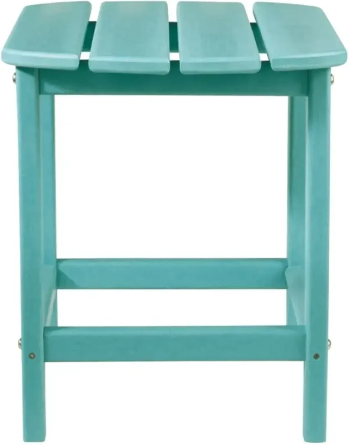 Signature Design by Ashley® Sundown Treasure Turquoise Plastic Outdoor Rectangular End Table
