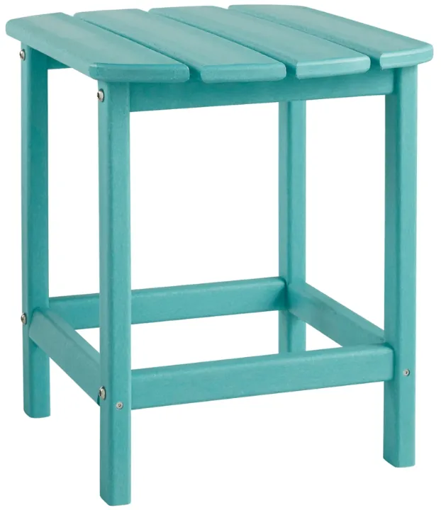 Signature Design by Ashley® Sundown Treasure Turquoise Rectangular End Table