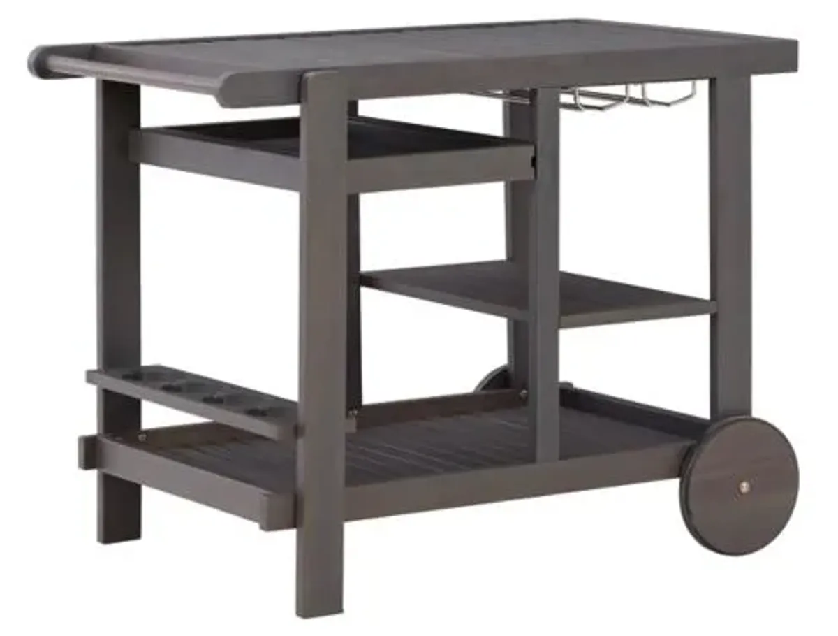 Signature Design by Ashley® Kailani Gray Serving Cart