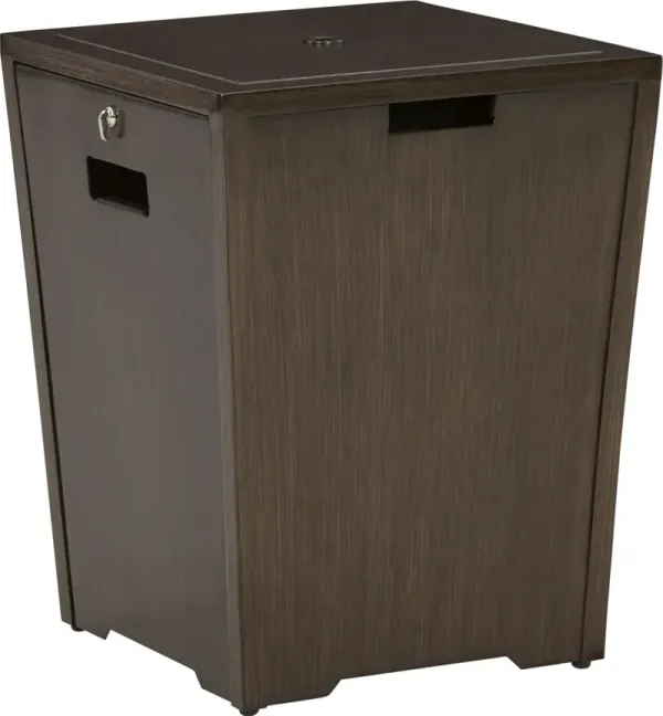 Signature Design by Ashley® Rodeway South Brown Aluminum Fire Pit