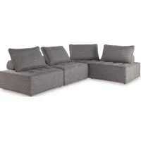 Signature Design by Ashley® Bree Zee 4-Piece Brown Outdoor Sectional