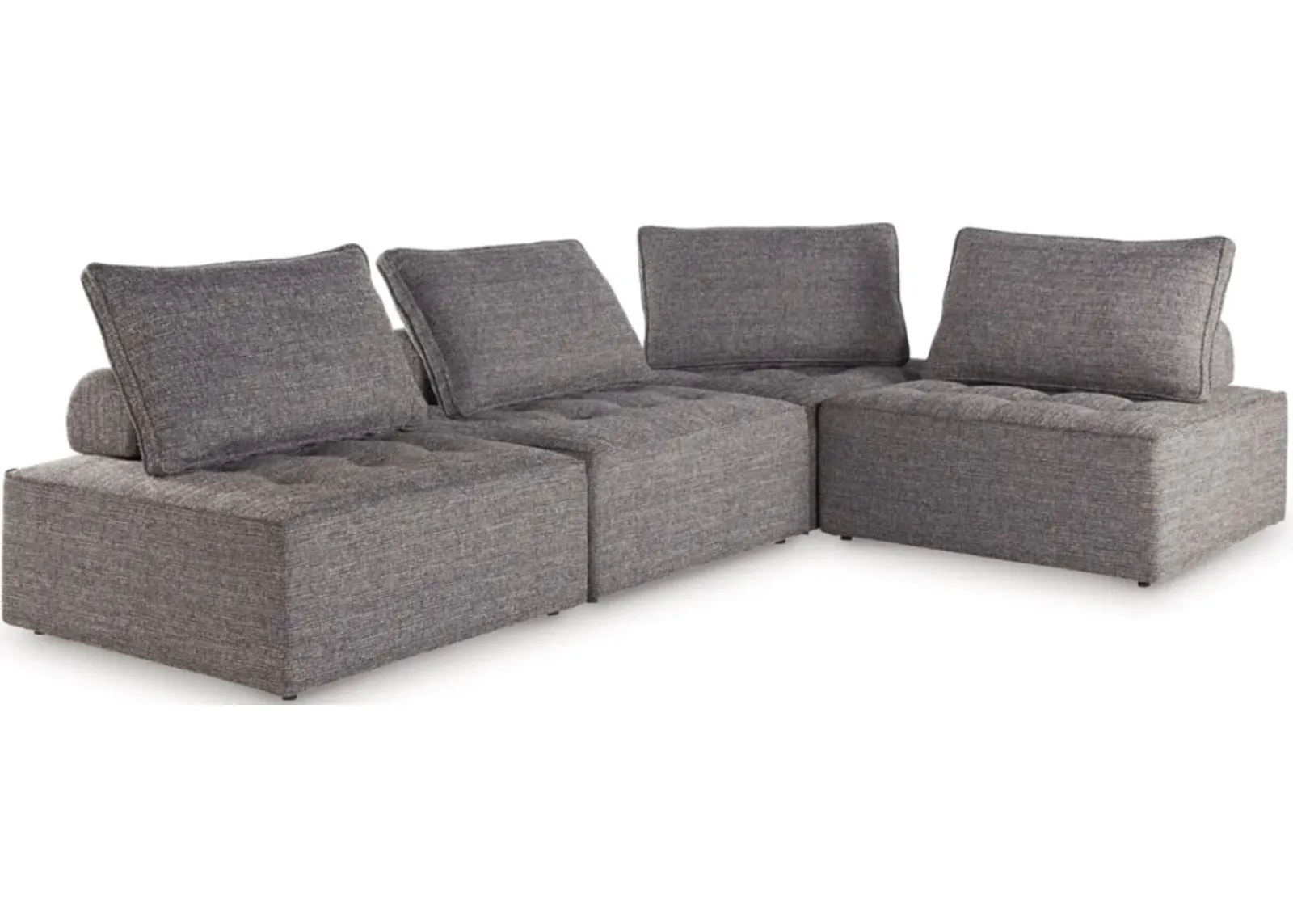 Signature Design by Ashley® Bree Zee 4-Piece Brown Outdoor Sectional