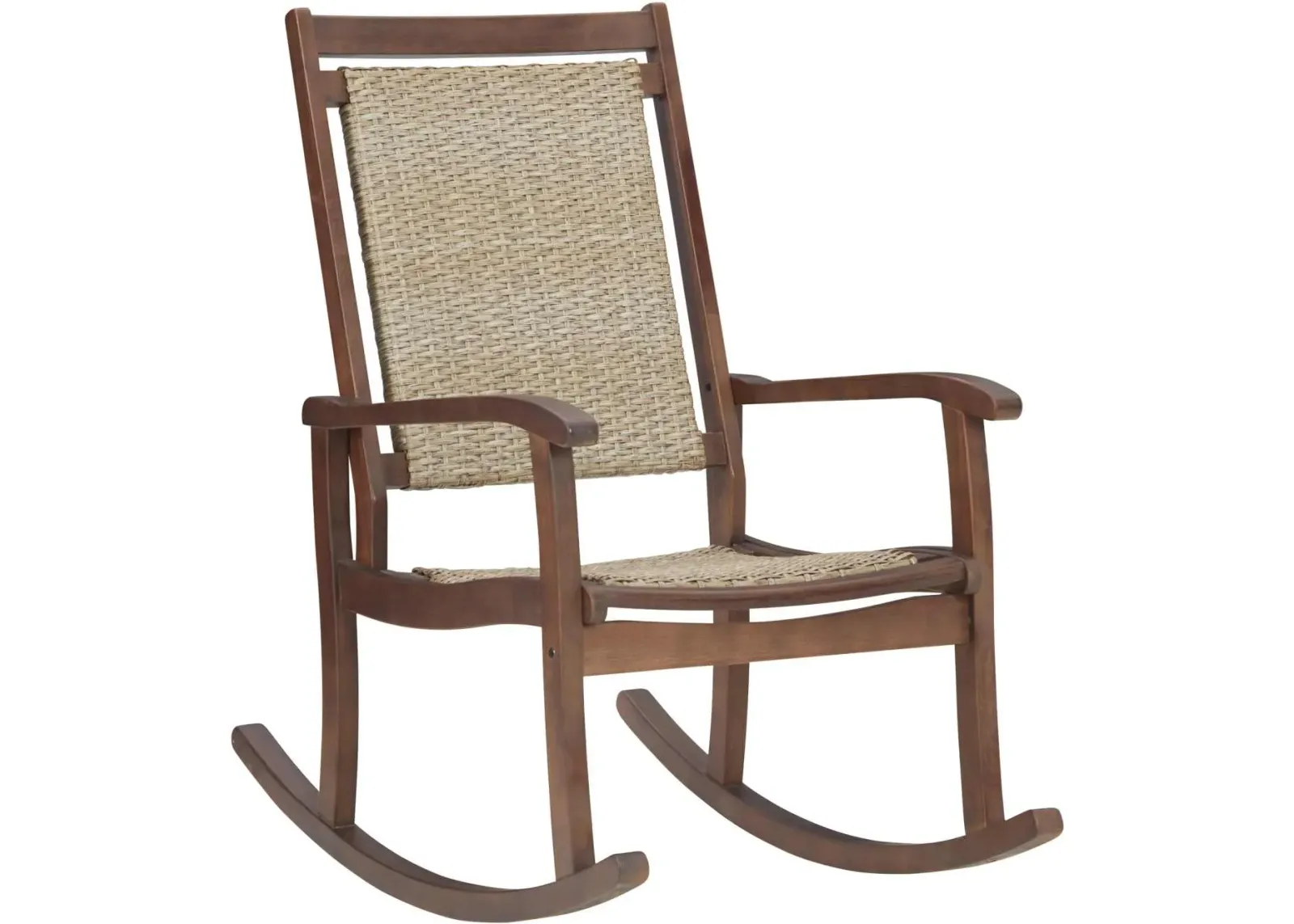 Signature Design by Ashley® Emani Brown/Natural Rocking Chair