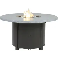 Signature Design by Ashley® Coulee Mills Gray/Black Round Fire Pit Table