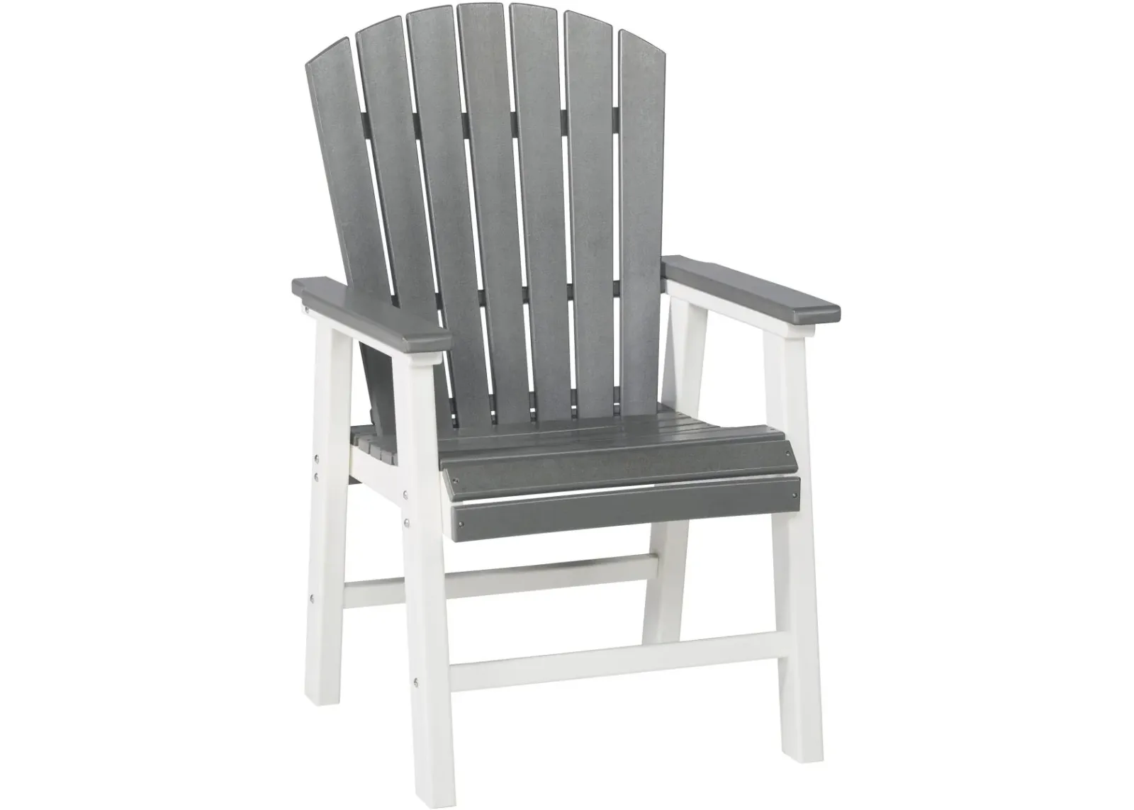 Signature Design by Ashley® Transville Gray/White Dining Arm Chair