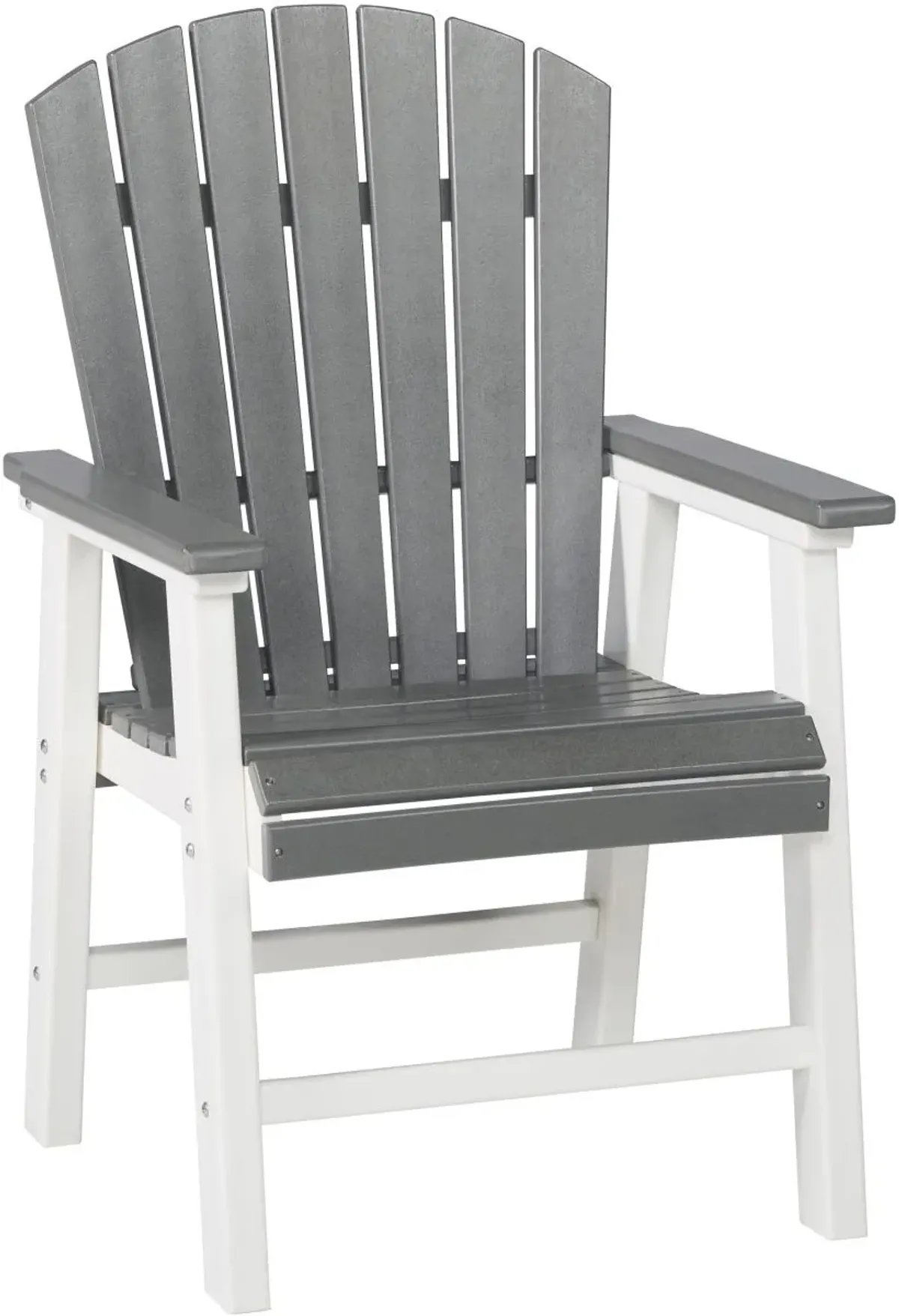 Signature Design by Ashley® Transville Gray/White Dining Arm Chair