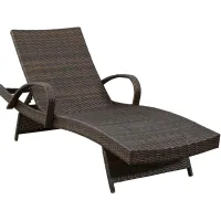 Signature Design by Ashley® Kantana Brown Outdoor Chaise Lounge