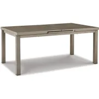 Signature Design by Ashley® Beach Front Beige Outdoor 42" Dining Table