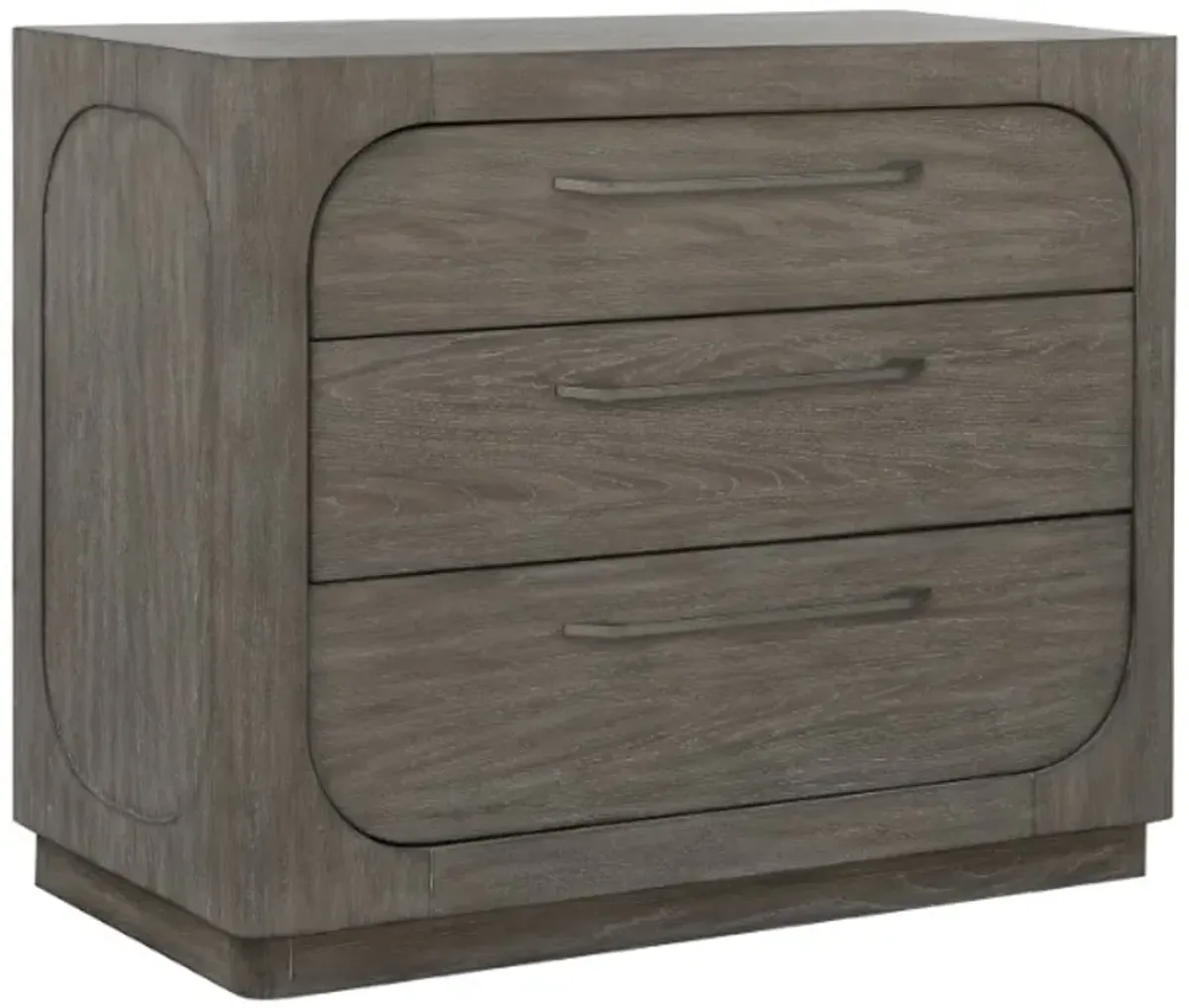 Drew & Jonathan Home Griffith Smoked Oyster 3-Drawer Hall Chest