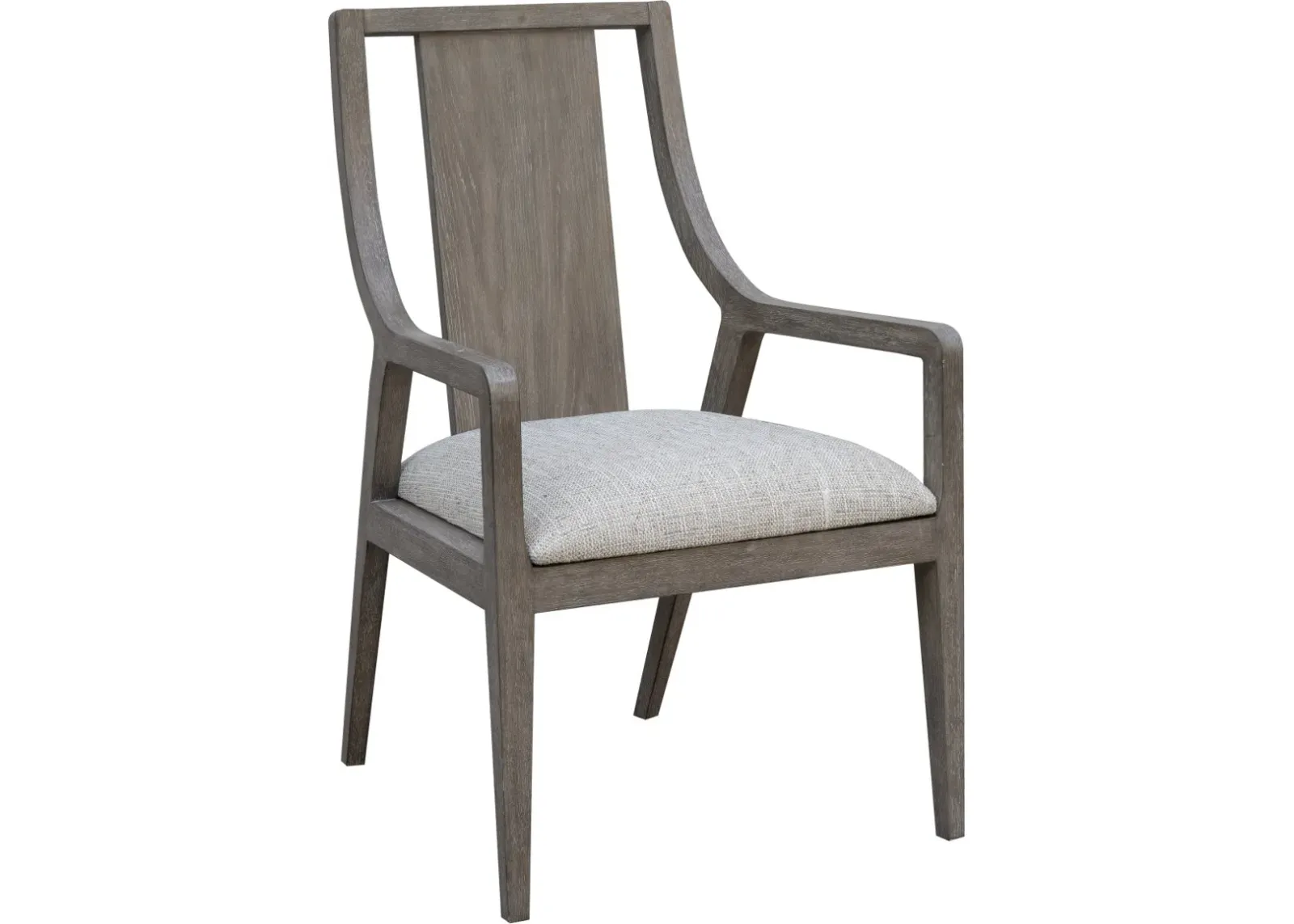 Drew & Jonathan Griffith Smoked Oyster Sling Back Arm Chair