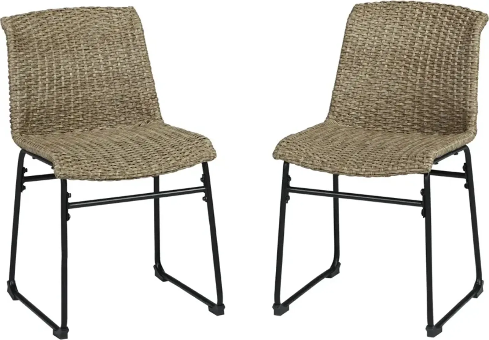 Signature Design by Ashley® Amaris Brown/Black Outdoor Dining Chair