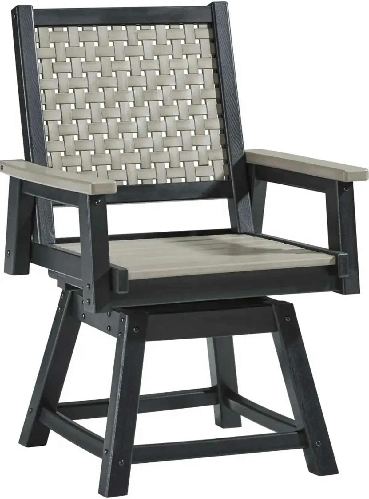 Signature Design by Ashley® Mount Valley Driftwood/Black Swivel Chair