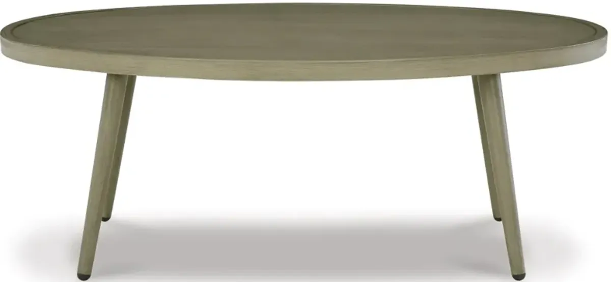 Signature Design by Ashley® Swiss Valley Beige Outdoor Coffee Table