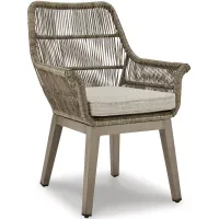 Signature Design by Ashley® Beach Front Beige Arm Chair with Cushion