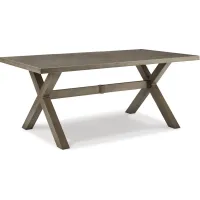 Signature Design by Ashley® Beach Front Beige Outdoor Dining Table