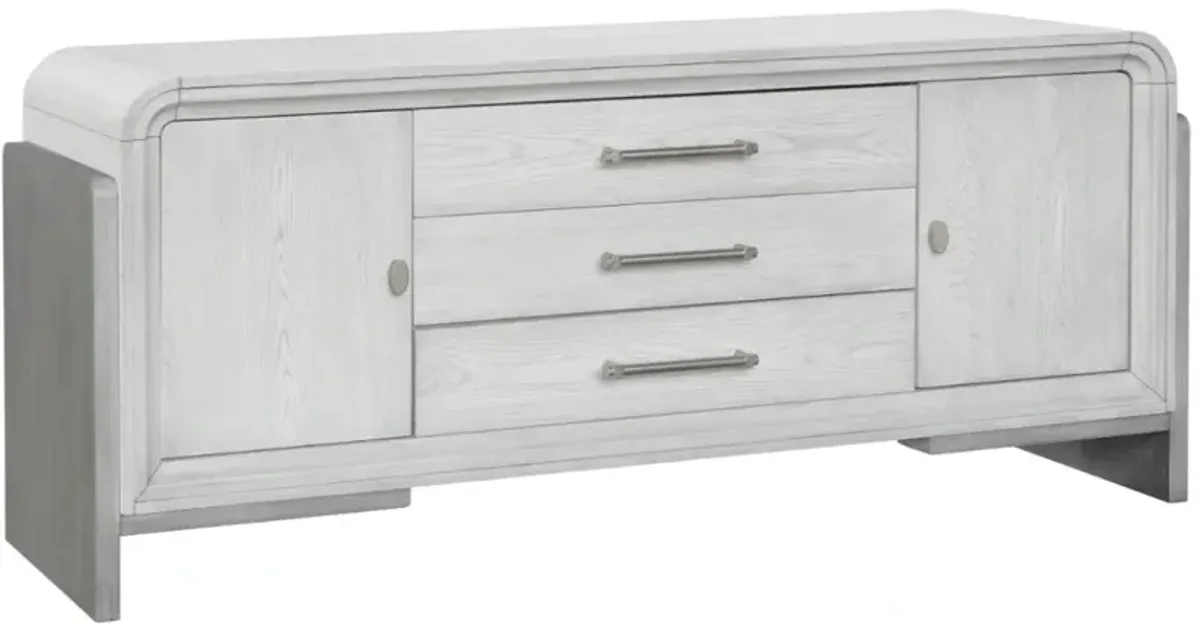 Drew & Jonathan Home Heritage Gray/White Entertainment Console
