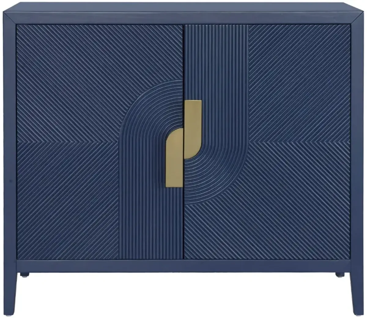 Drew & Jonathan Home Heritage Blue Bar Cabinet
