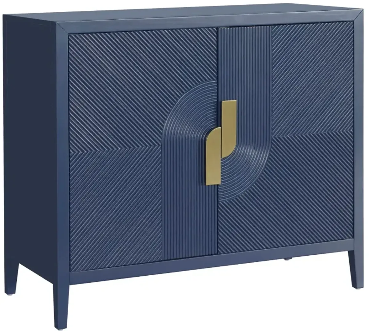 Drew & Jonathan Home Heritage Blue Bar Cabinet