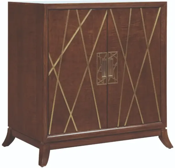 Drew & Jonathan Home Heritage Brown Bar Cabinet