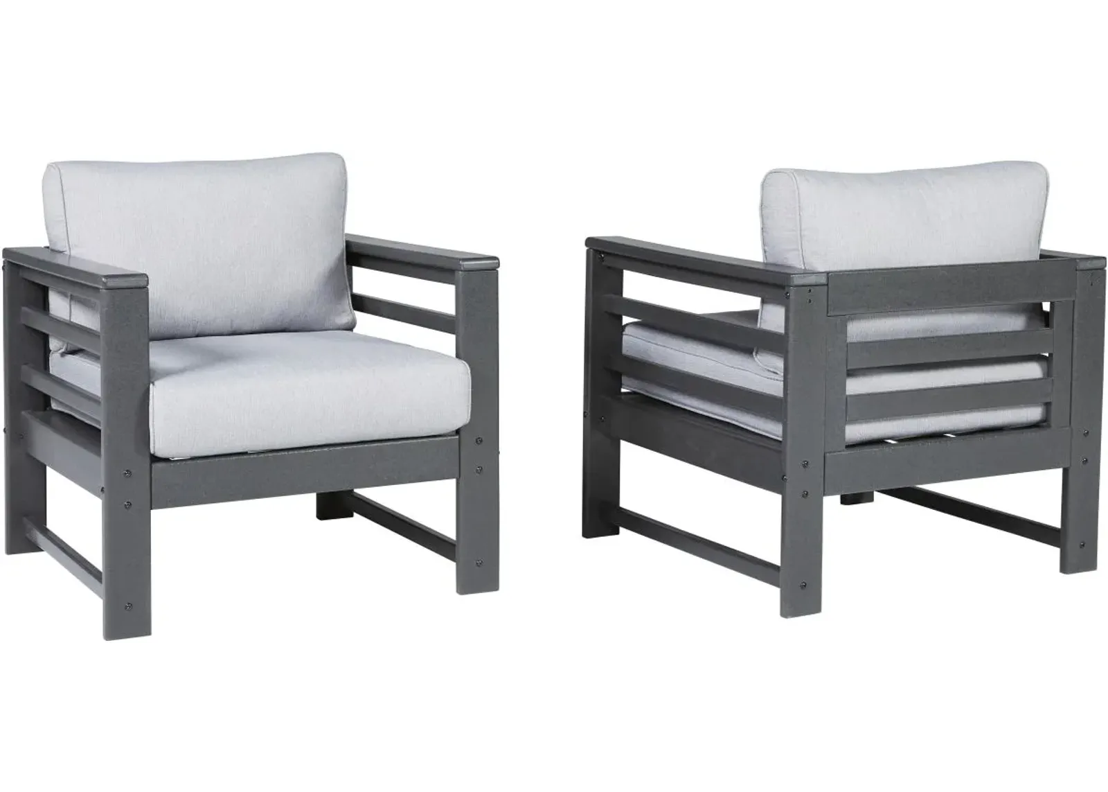 Signature Design by Ashley® Amora Charcoal Grey Lounge Chair