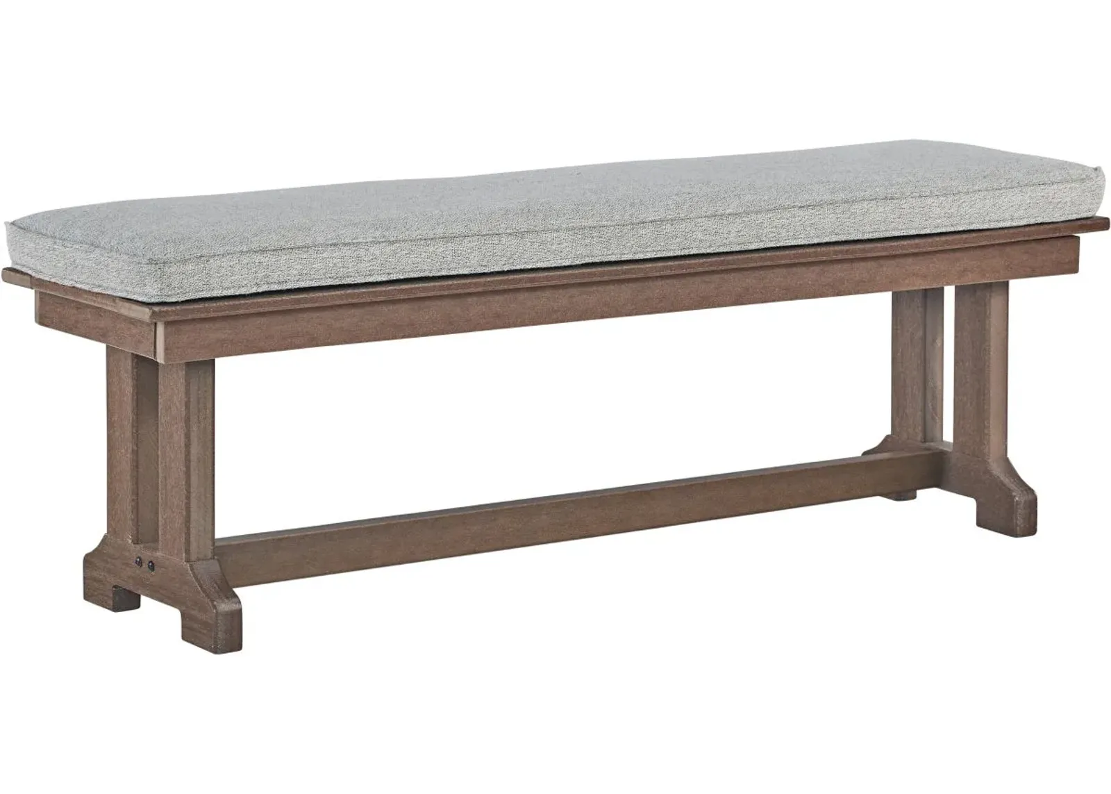 Signature Design by Ashley® Emmeline Brown Outdoor Dining Bench with Cushion