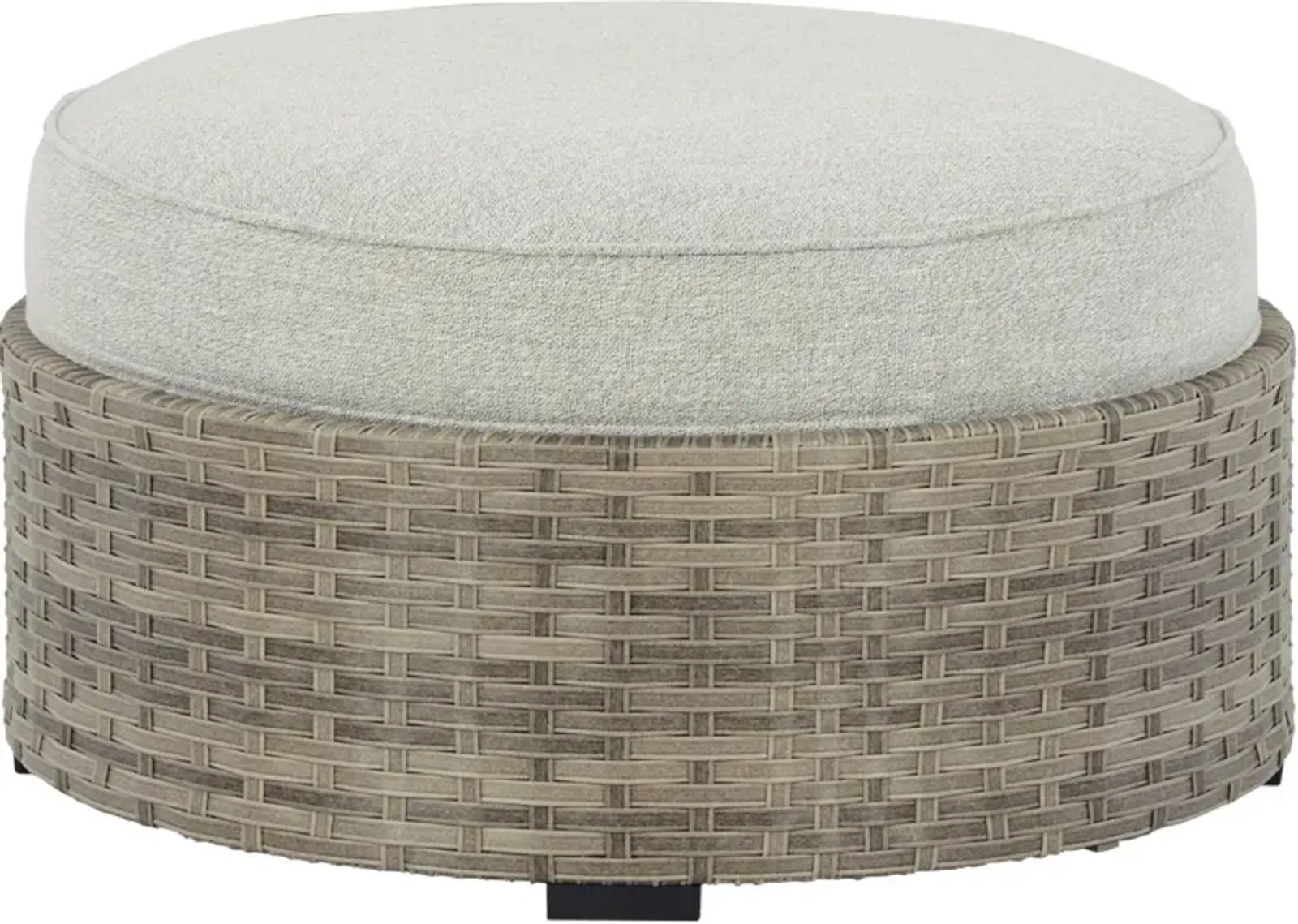 Signature Design by Ashley® Calworth Beige Outdoor Ottoman