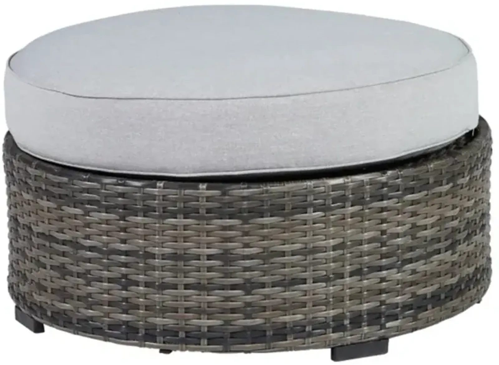 Signature Design by Ashley® Harbor Court Gray Ottoman with Cushion