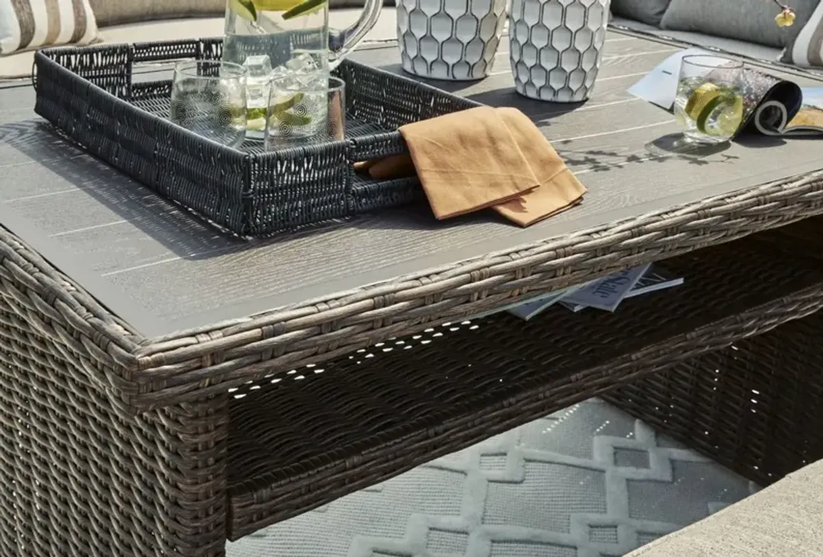 Signature Design by Ashley® Brook Ranch Brown Outdoor Multi-Use Table