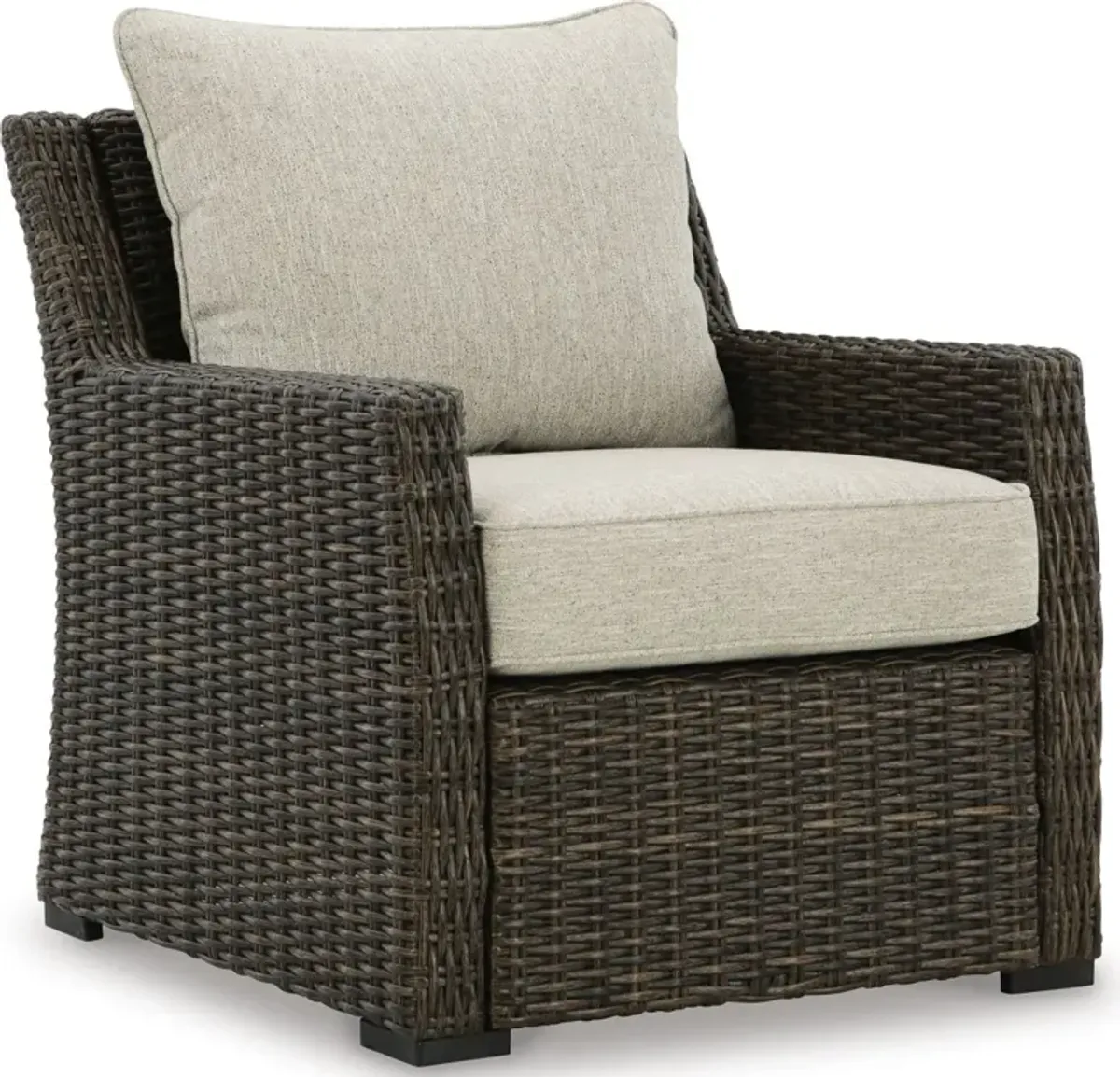 Signature Design by Ashley® Brook Ranch Brown Outdoor Lounge Chair