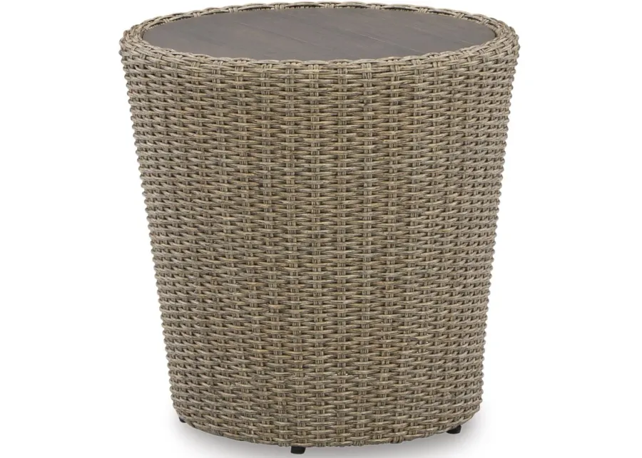 Signature Design by Ashley® Danson Beige Outdoor End Table