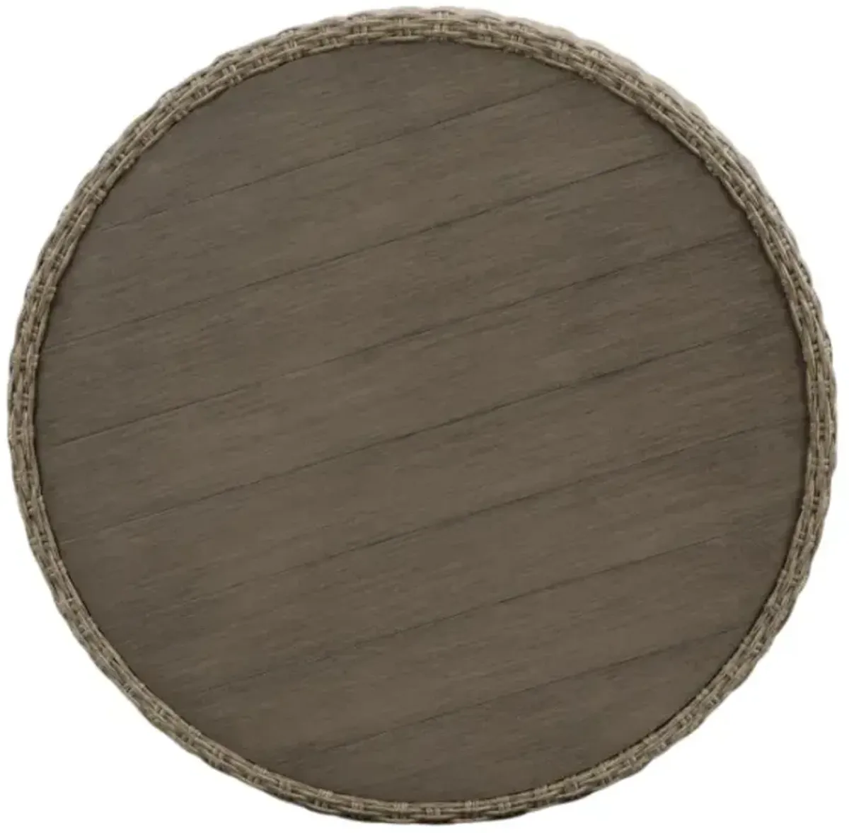Signature Design by Ashley® Danson Beige Aluminum/Resin Wicker Outdoor Cocktail Table
