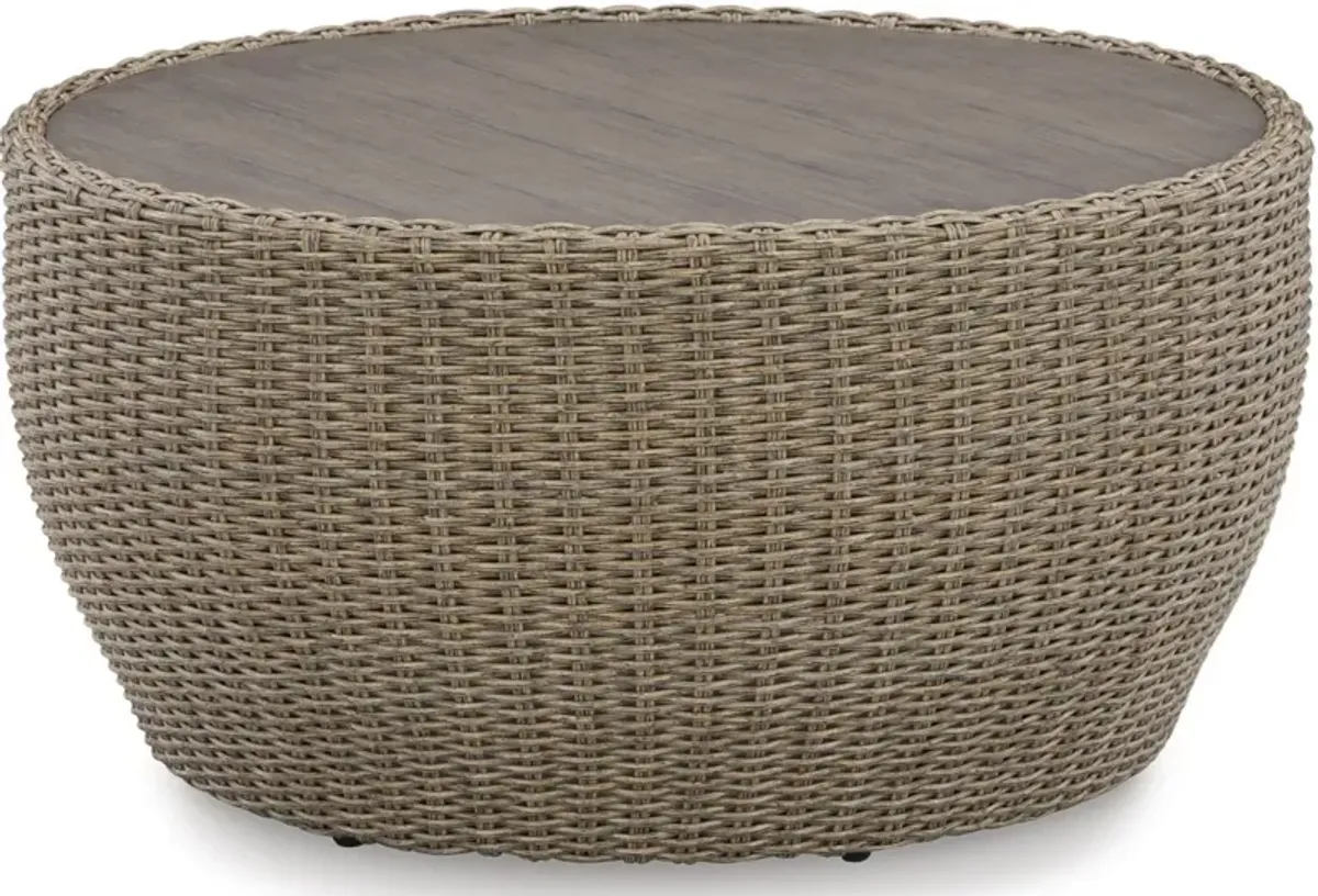 Signature Design by Ashley® Danson Beige Outdoor Coffee Table