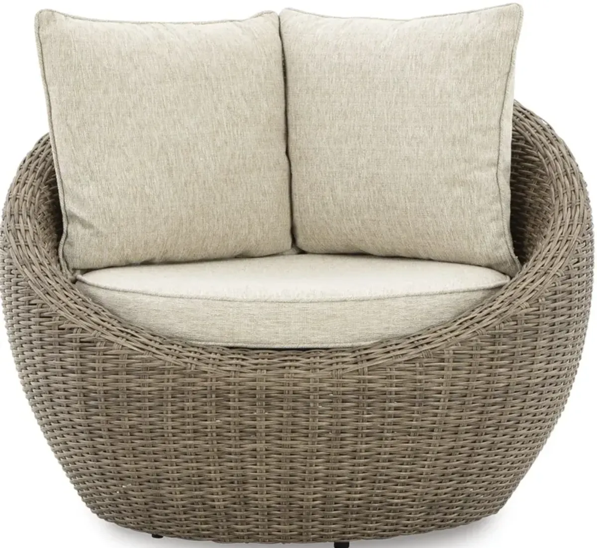 Signature Design by Ashley® Danson Beige Swivel Lounge with Cushion