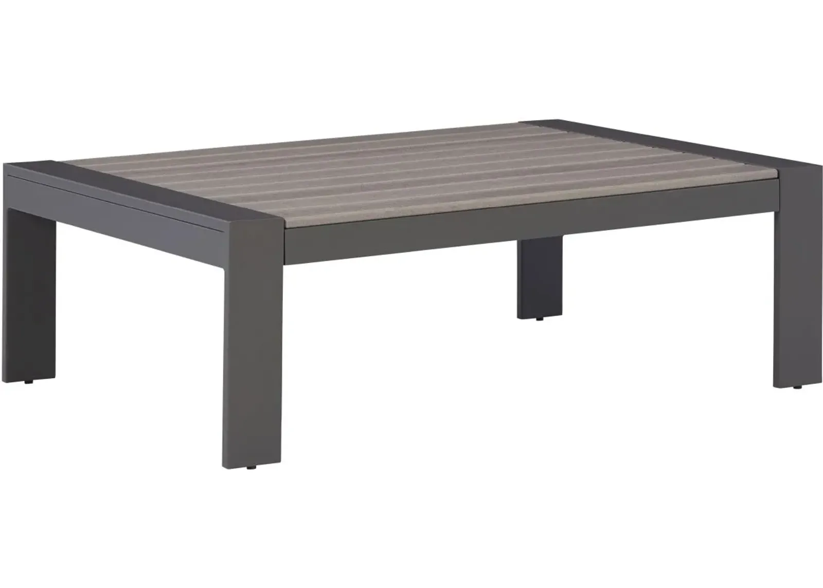 Signature Design by Ashley® Tropicava Taupe Outdoor Coffee Table