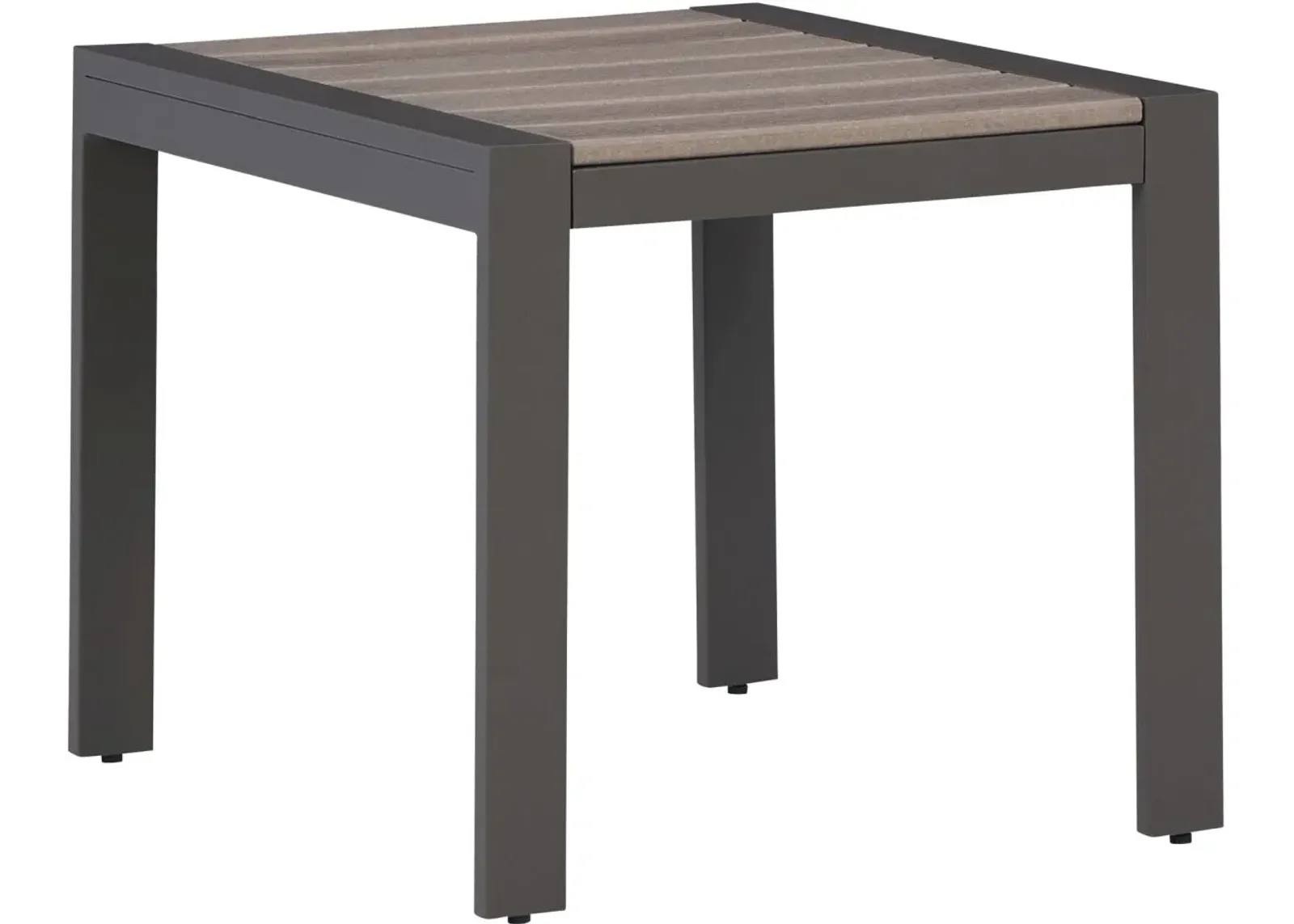 Signature Design by Ashley® Tropicava Taupe Outdoor End Table