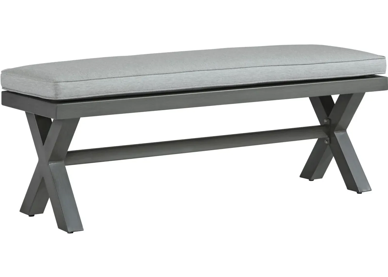 Signature Design by Ashley® Elite Park Gray Outdoor Bench