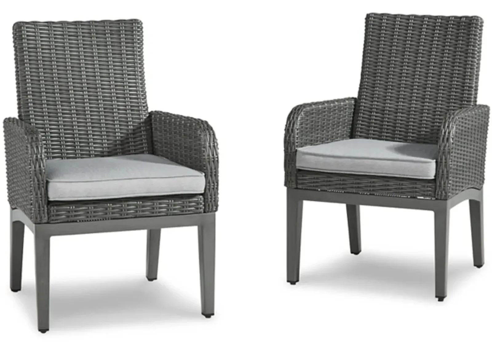 Signature Design by Ashley® Elite Park Gray Arm Chairs with Cushion