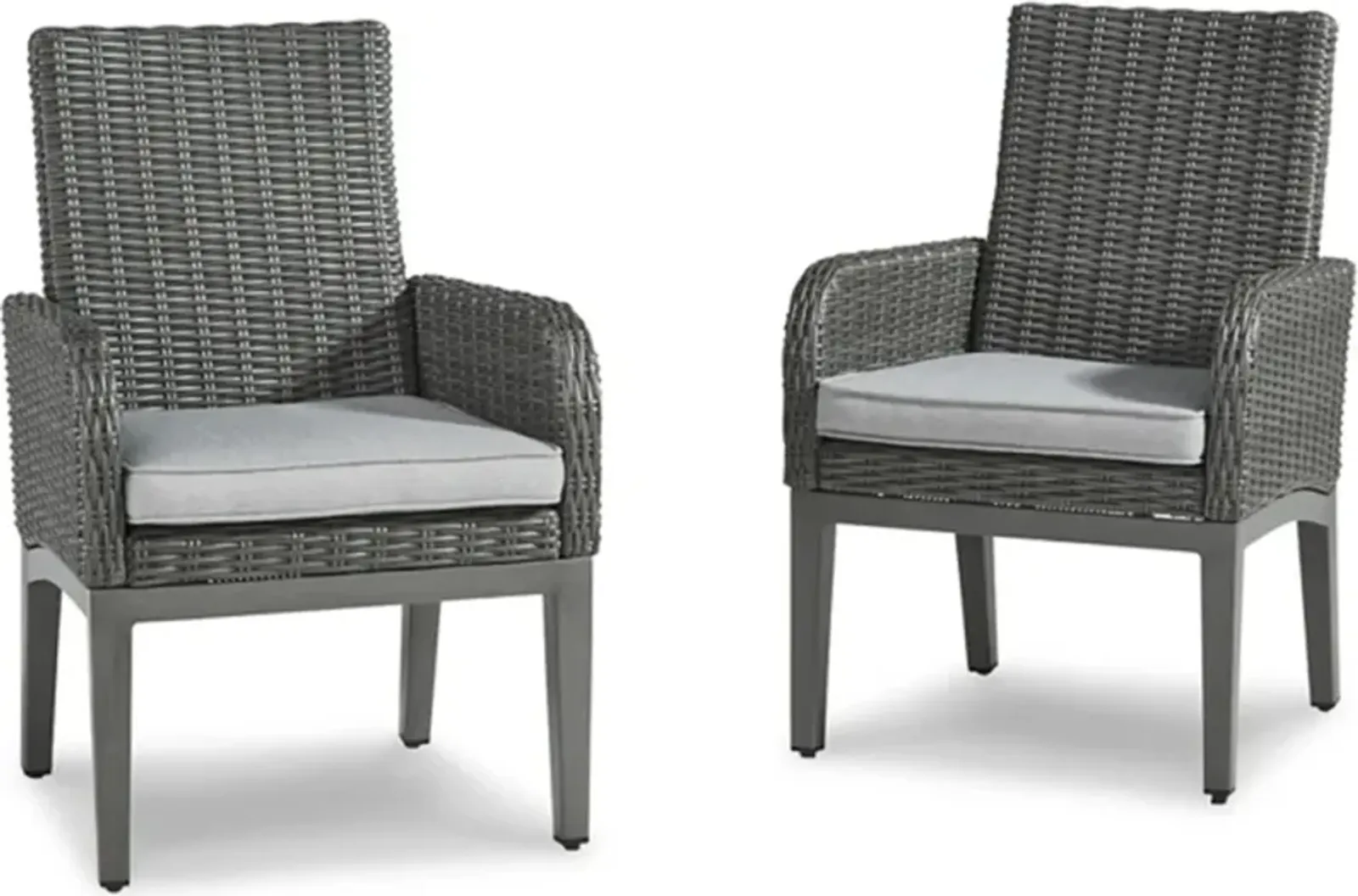 Signature Design by Ashley® Elite Park Gray Arm Chairs with Cushion