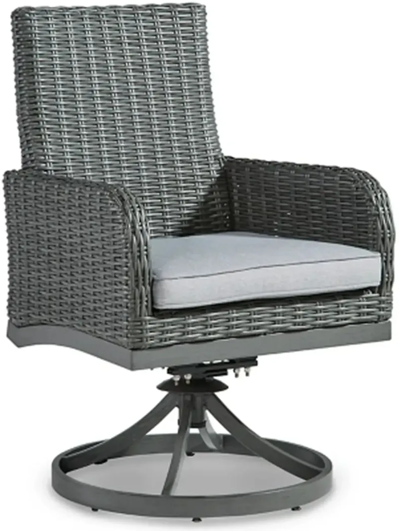 Signature Design by Ashley® Elite Park Gray Swivel Chair with Cushion