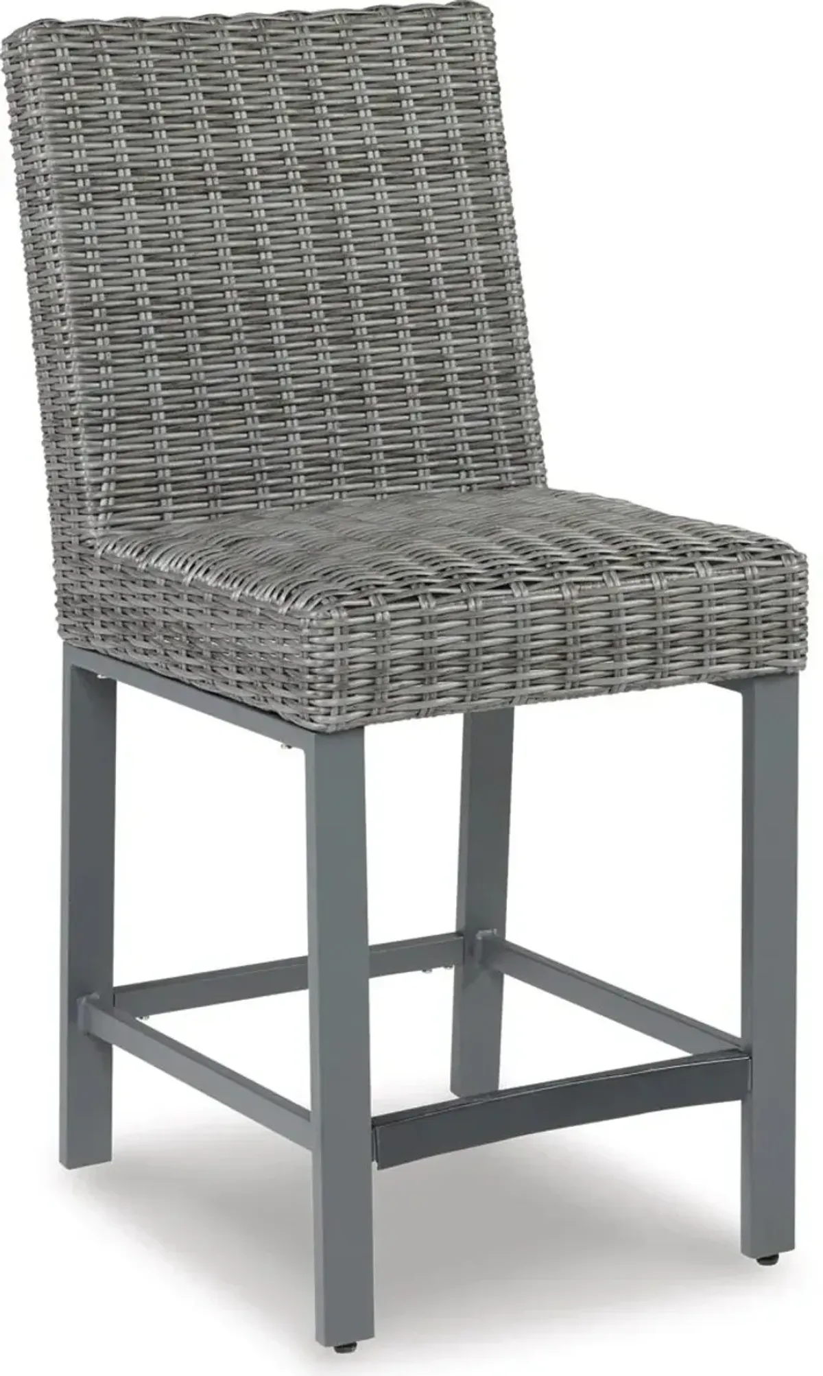 Signature Design by Ashley® Palazzo Gray Outdoor Barstool