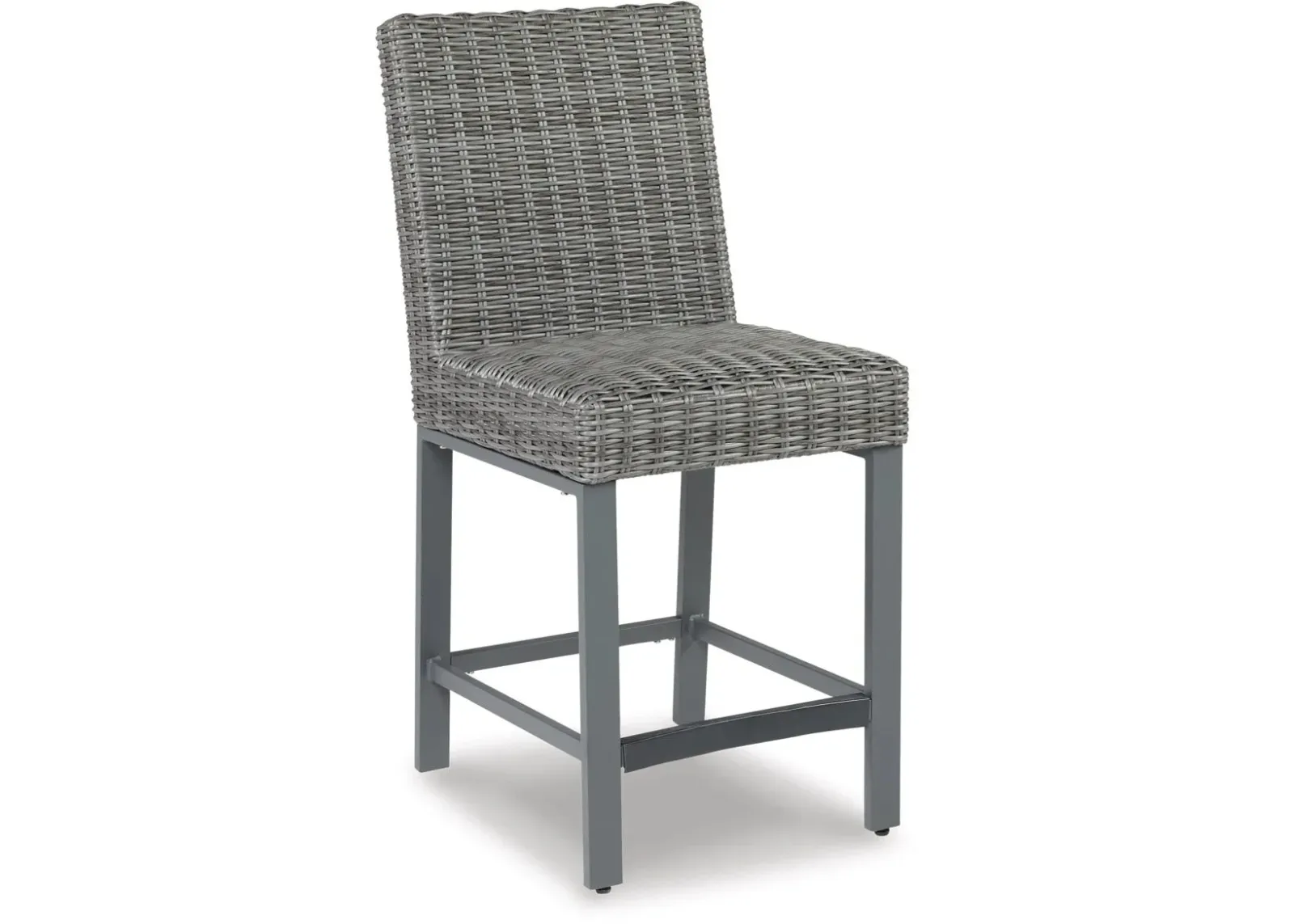 Signature Design by Ashley® Palazzo Gray Outdoor Barstool