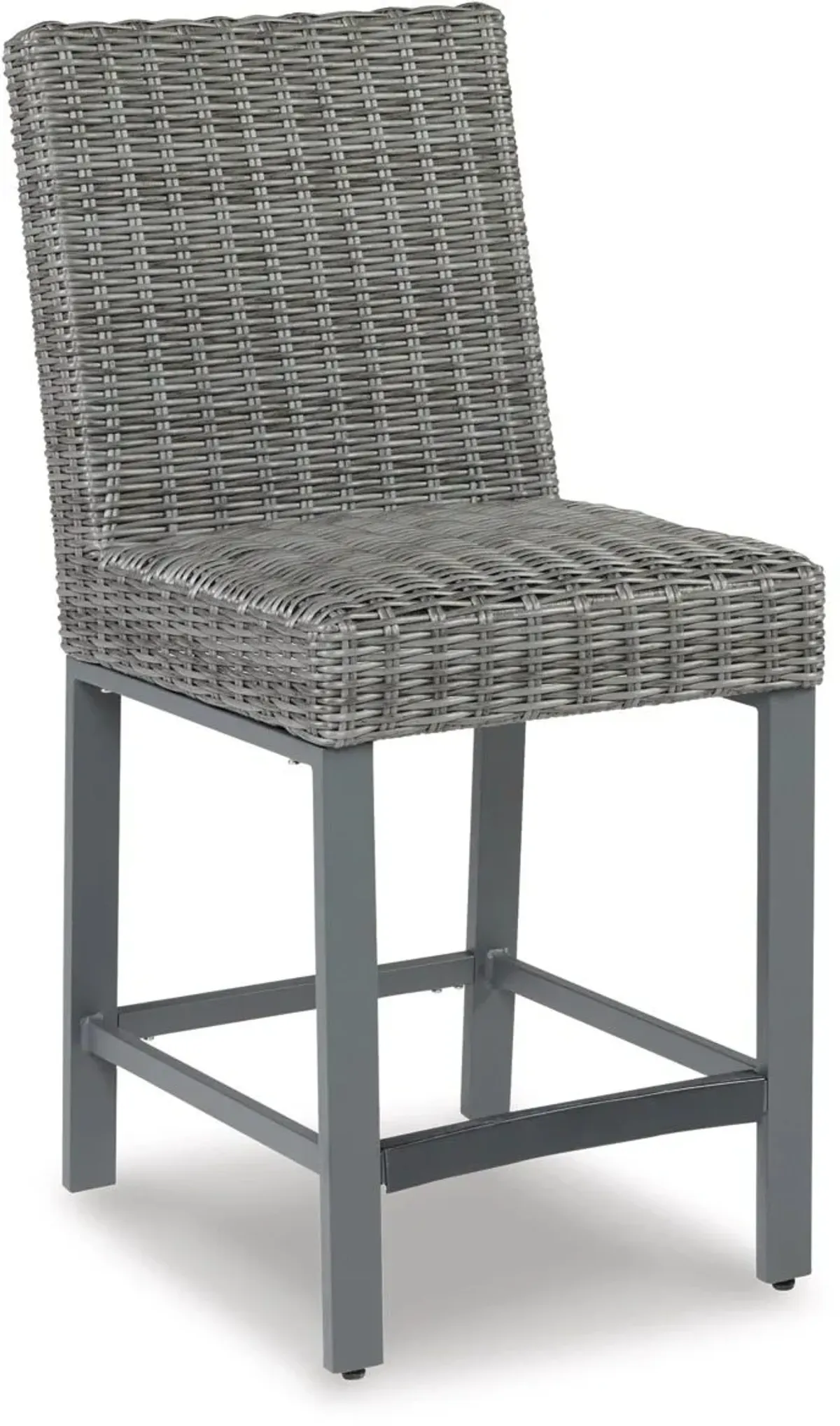 Signature Design by Ashley® Palazzo Gray Outdoor Barstool