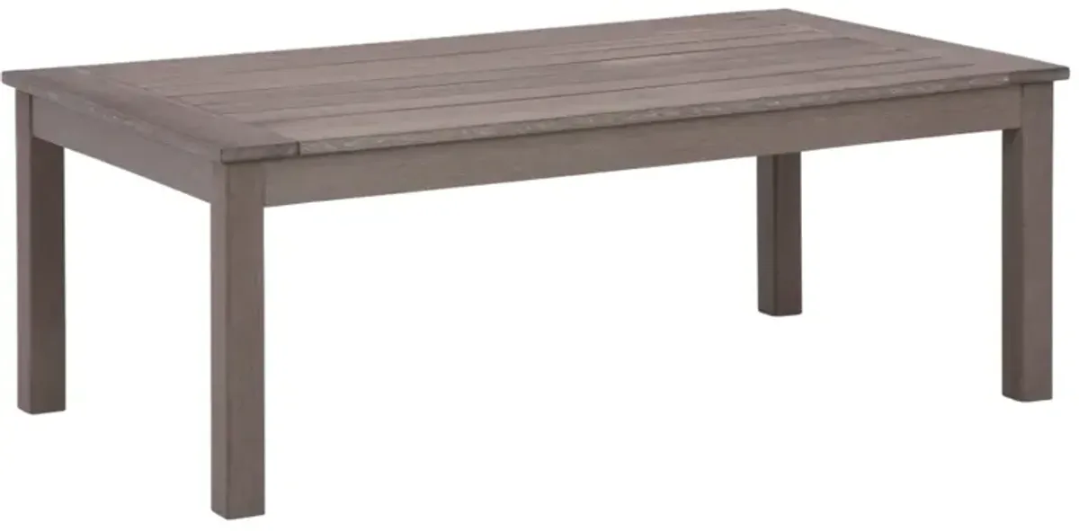 Signature Design by Ashley® Hillside Barn Brown Resin Outdoor Cocktail Table