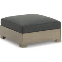 Signature Design by Ashley® Citrine Park Brown Outdoor Ottoman with Cushion