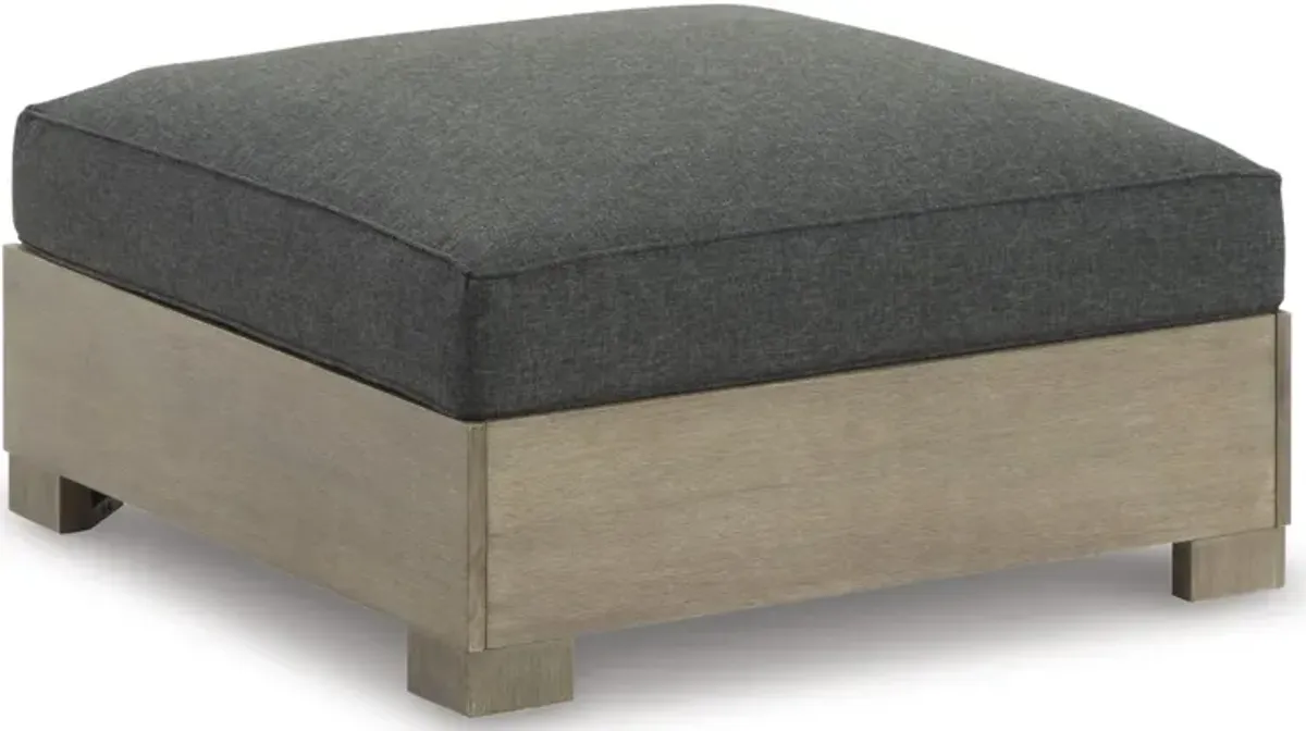 Signature Design by Ashley® Citrine Park Brown Outdoor Ottoman with Cushion