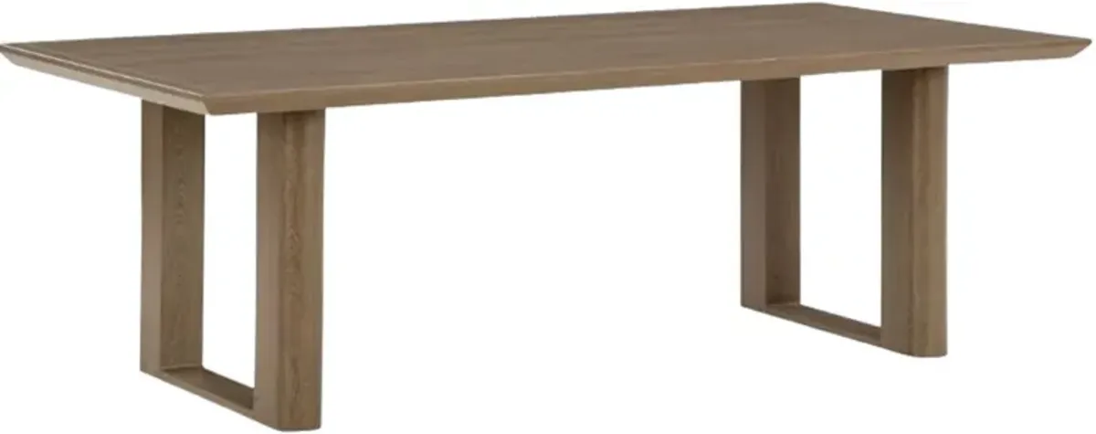 Signature Design by Ashley® Serene Bay Dark Brown Aluminum Outdoor Dining Table