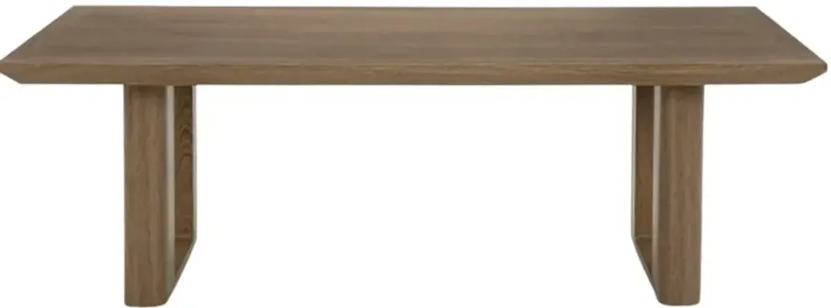 Signature Design by Ashley® Serene Bay Dark Brown Aluminum Outdoor Coffee Table