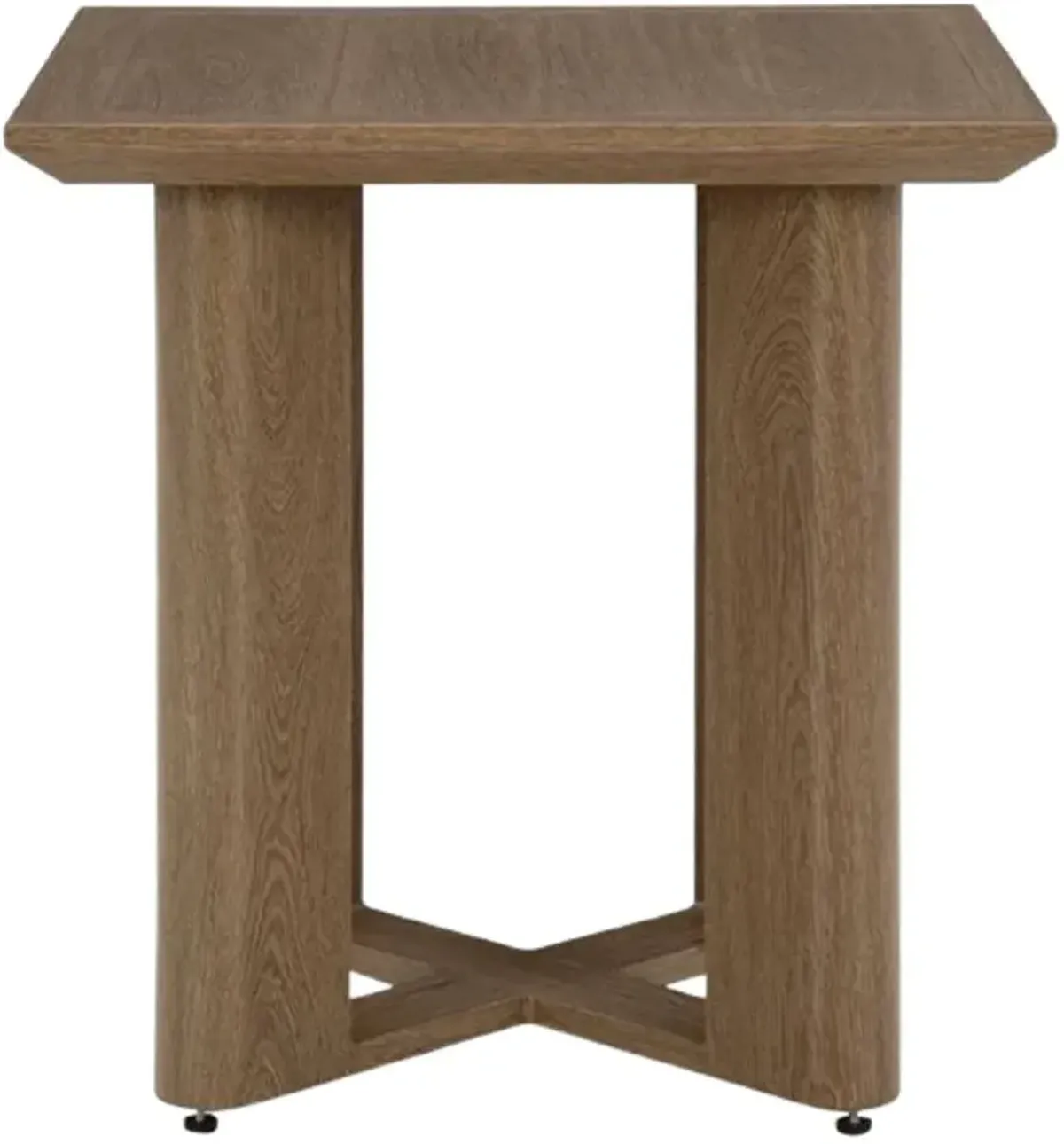 Signature Design by Ashley® Serene Bay Dark Brown Aluminum Outdoor End Table