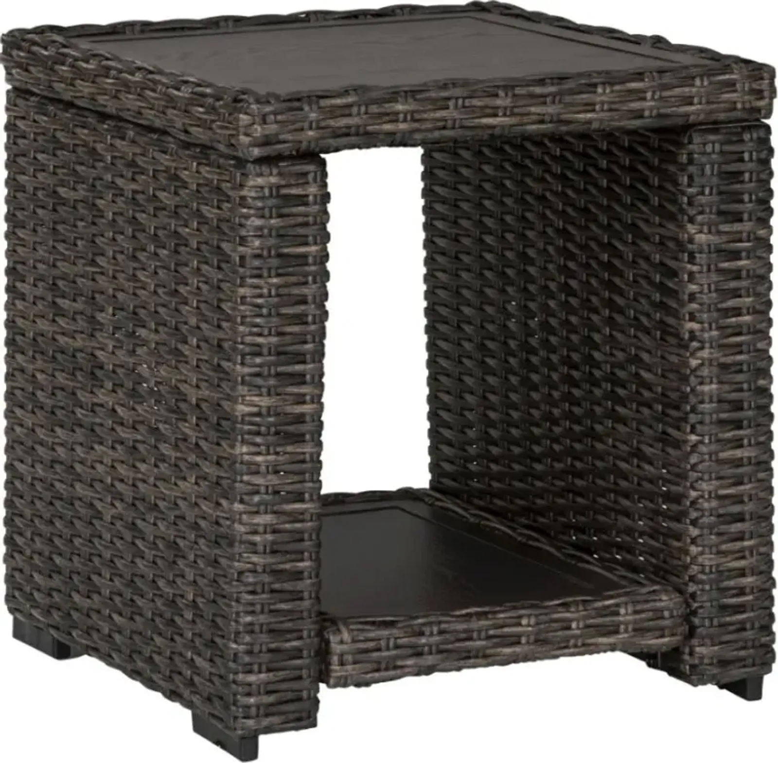 Signature Design by Ashley® Grasson Lane Brown Outdoor Square End Table