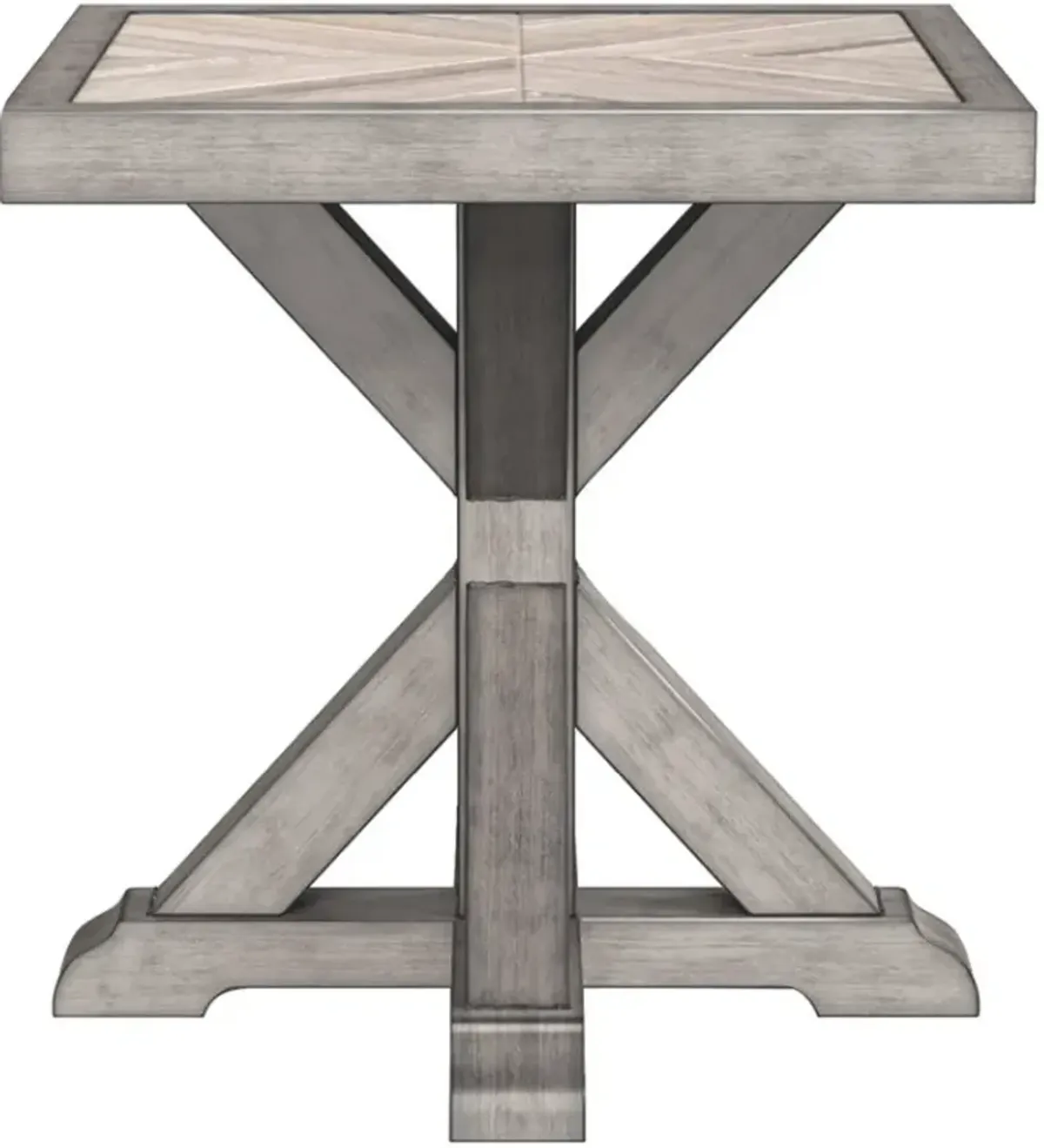 Signature Design by Ashley® Beachcroft Beige Outdoor Square End Table